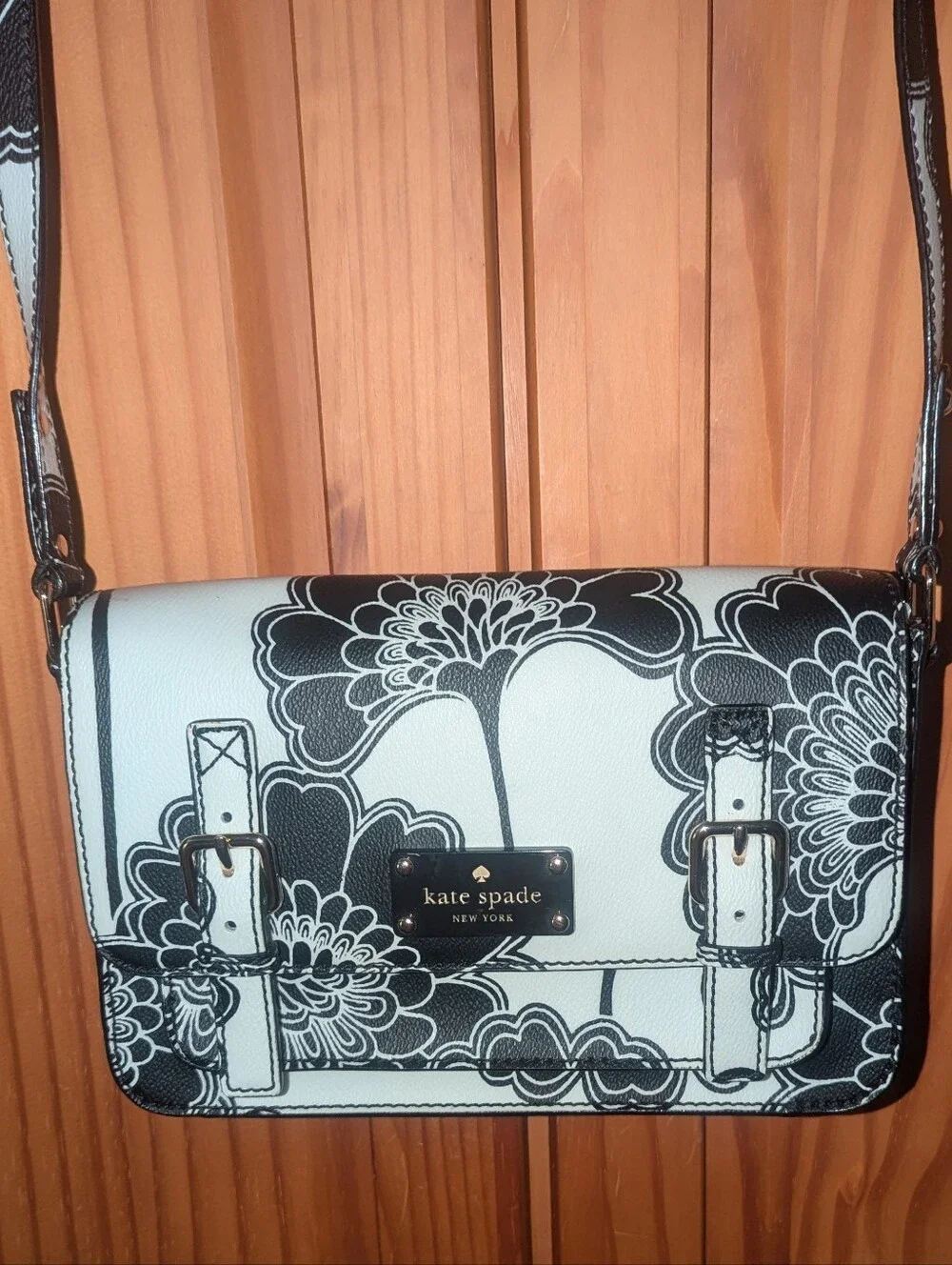Kate Spade +Florence  Broadhurst Collaboration Japanese Floral Scout Crossbody